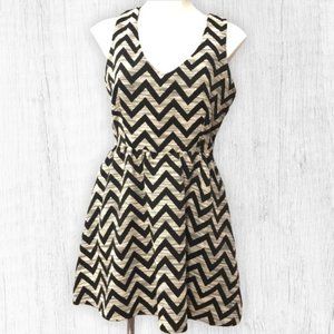 NWT! Chevron Sleeveless Dress